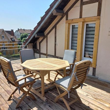Appartement-Terrasse Parking Prive Meuble De Tourisme 4 Etoiles Belfort Exteriér fotografie