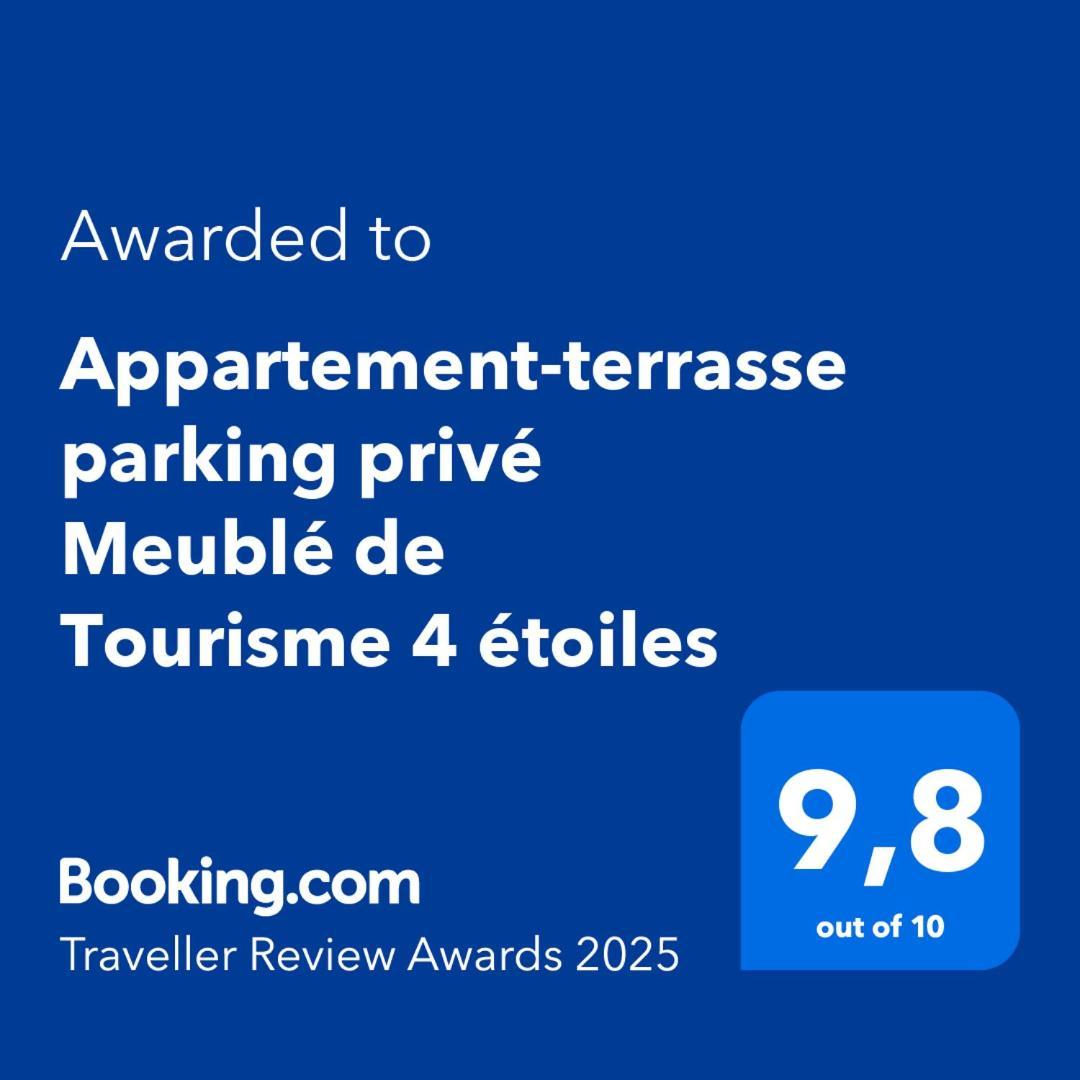 Appartement-Terrasse Parking Prive Meuble De Tourisme 4 Etoiles Belfort Exteriér fotografie